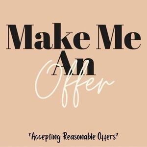 Make an offer on any item